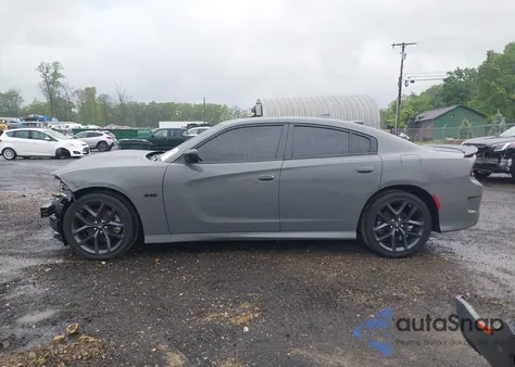 2023 Dodge Charger R/T из США, поврежденный, VIN 2C3CDXCT0PH599430